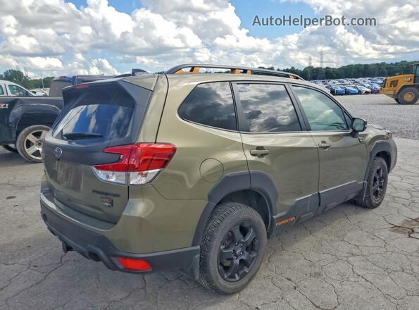 JF2SKAJC6RH446476 2024 SUBARU FORESTER Green Հետևի աջ