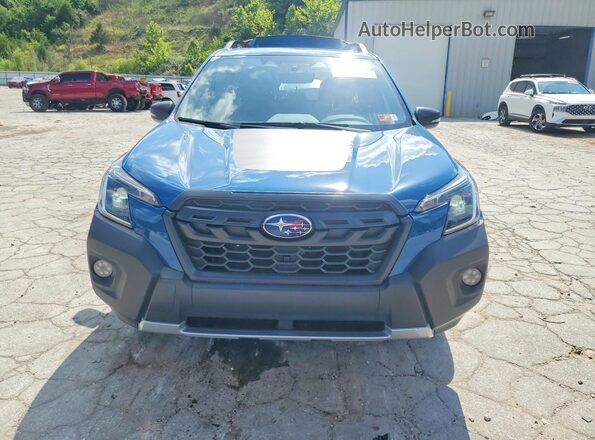 JF2SKAJC6RH527395 2024 SUBARU FORESTER Синий Вид спереди