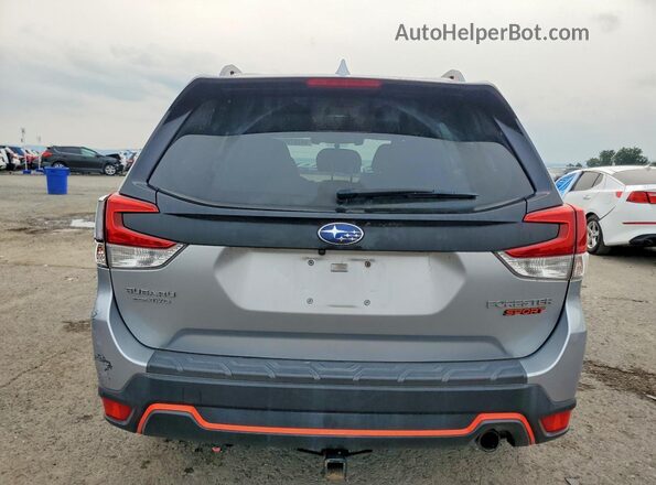 JF2SKAJC7KH438229 2019 SUBARU FORESTER Gray Rear view