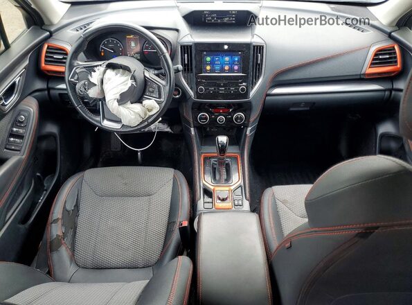 JF2SKAJC7KH438229 2019 SUBARU FORESTER Gray Dashboard view
