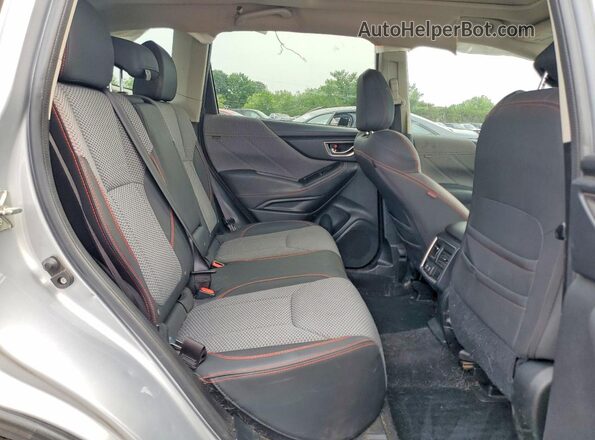 JF2SKAJC7KH438229 2019 SUBARU FORESTER Gray Rear seats view