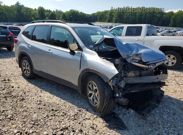 JF2SKAJC7LH432903 2020 SUBARU FORESTER Silver Передня права чверть