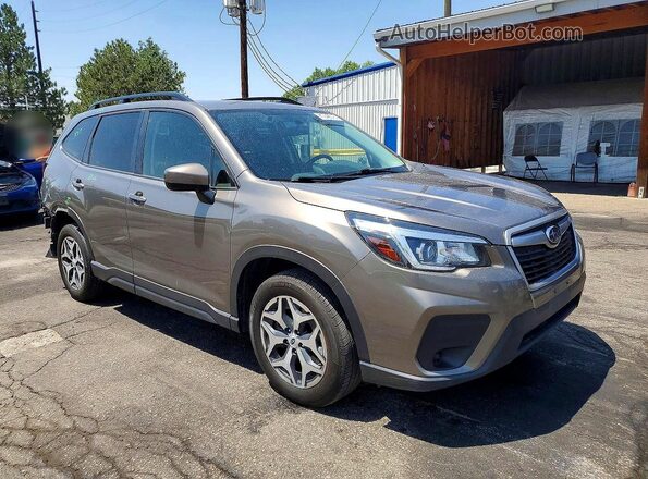 JF2SKAJC7LH452844 2020 SUBARU FORESTER Brown Delantero derecho