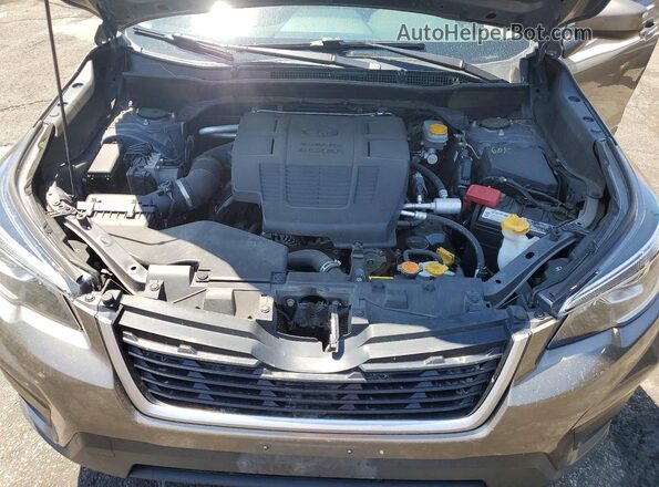 JF2SKAJC7LH452844 2020 SUBARU FORESTER Brown Vista interior trasera