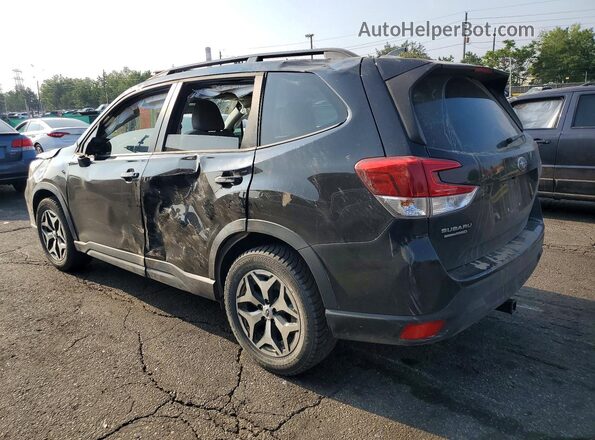 JF2SKAJC7MH455423 2021 SUBARU FORESTER Black Задня ліва чверть