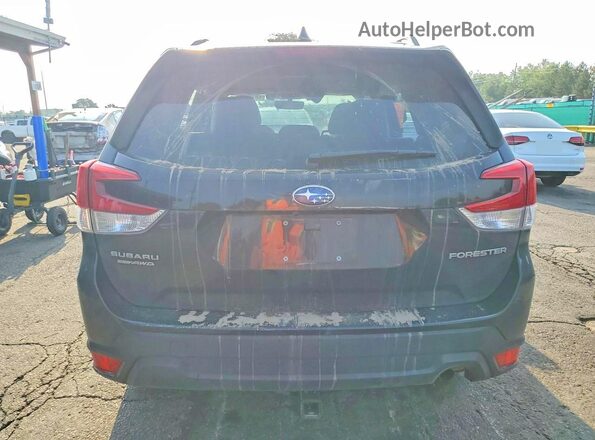 JF2SKAJC7MH455423 2021 SUBARU FORESTER Black Вид ззаду