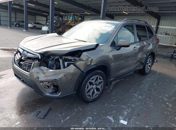 JF2SKAJC7MH507231 2021 SUBARU FORESTER Серый Вид спереди