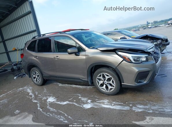 JF2SKAJC7MH507231 2021 SUBARU FORESTER Серый Вид задней части салона