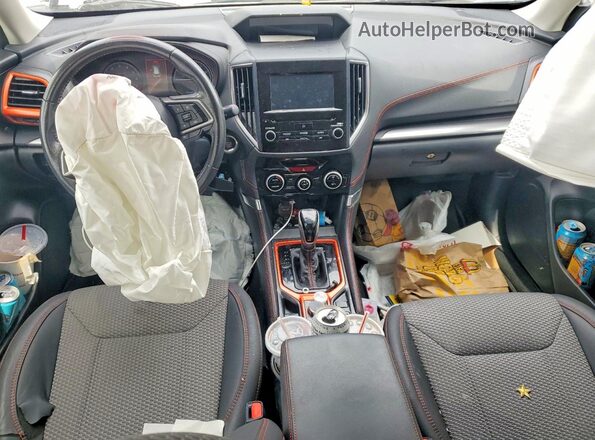 JF2SKAJC8KH537707 2019 SUBARU FORESTER Black წინა პანელის ხედი