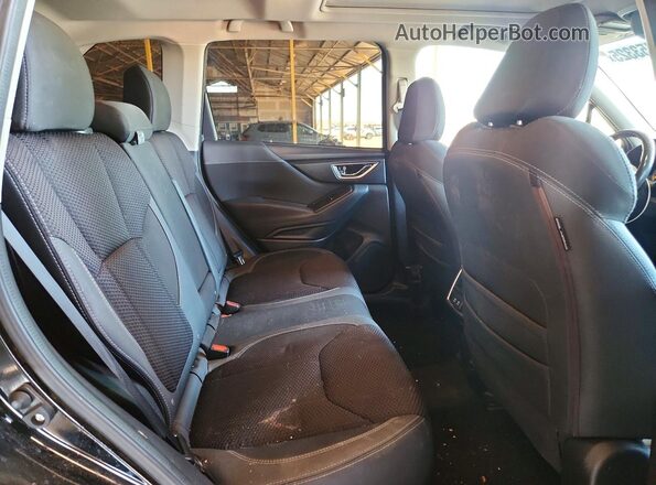 JF2SKAJC8LH590957 2020 SUBARU FORESTER Black Հետևի նստատեղերի տեսք