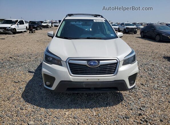 JF2SKAJC8MH556597 2021 SUBARU FORESTER White Դիմացի տեսք