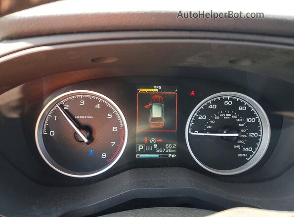 JF2SKAJC8MH556597 2021 SUBARU FORESTER White Սարքավորումների վահանակի տեսք