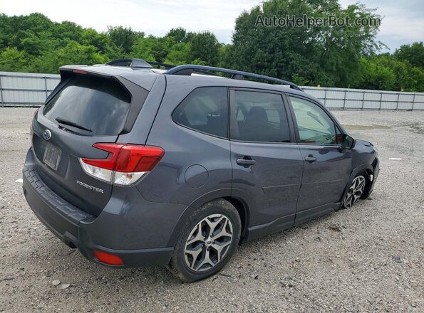 JF2SKAJCXMH427938 2021 SUBARU FORESTER Серый Задняя правая четверть