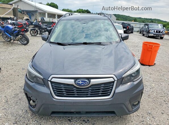 JF2SKAJCXMH427938 2021 SUBARU FORESTER Серый Вид спереди