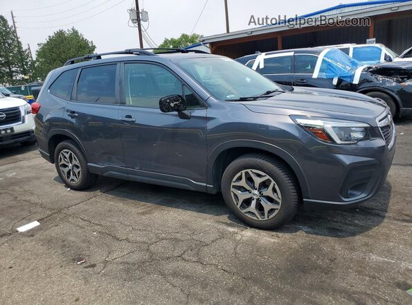 JF2SKAJCXMH587060 2021 SUBARU FORESTER Gray წინა მარჯვენა