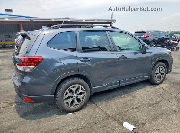 JF2SKAJCXMH587060 2021 SUBARU FORESTER Gray უკანა მარჯვენა