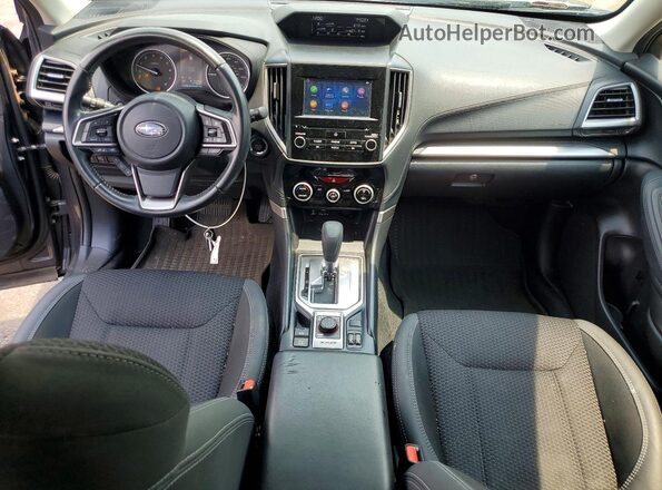 JF2SKAJCXMH587060 2021 SUBARU FORESTER Gray წინა პანელის ხედი