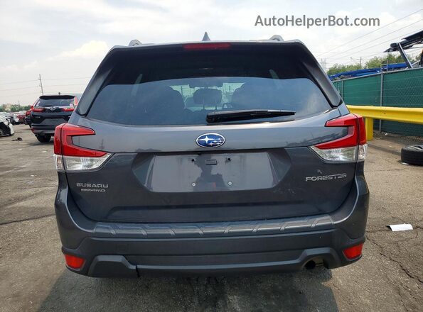 JF2SKAJCXMH587060 2021 SUBARU FORESTER Gray უკანა ხედი