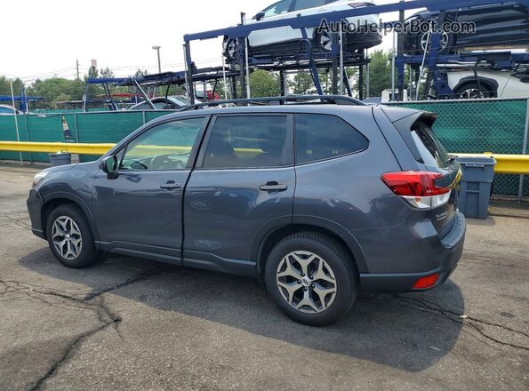 JF2SKAJCXMH587060 2021 SUBARU FORESTER Gray უკანა მარცხენა