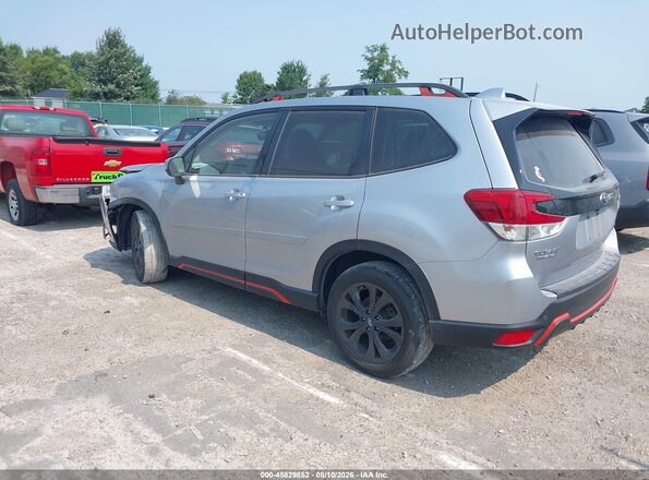 JF2SKAJCXPH515859 2023 SUBARU FORESTER Серебряный Задняя левая четверть