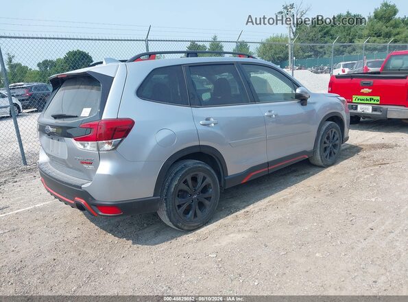 JF2SKAJCXPH515859 2023 SUBARU FORESTER Серебряный Задняя правая четверть