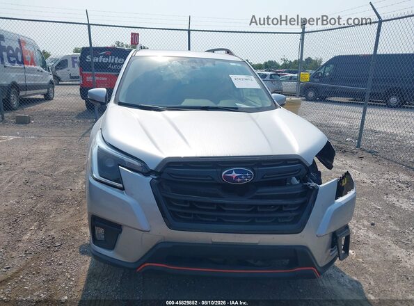 JF2SKAJCXPH515859 2023 SUBARU FORESTER Серебряный Вид щитка приборов
