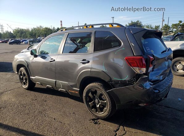 JF2SKAJCXRH529733 2024 SUBARU FORESTER Gray Trasero izquierdo