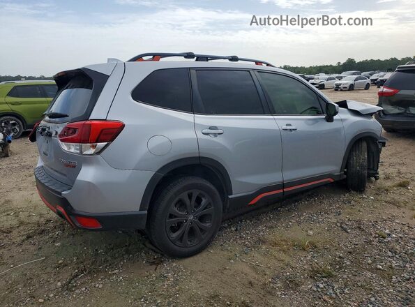 JF2SKAKC4KH521437 2019 SUBARU FORESTER Silver Trasero derecho