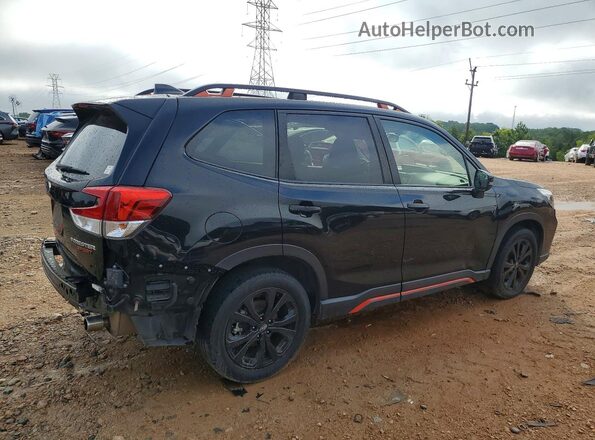 JF2SKAKC6KH583003 2019 SUBARU FORESTER Black Tył prawy