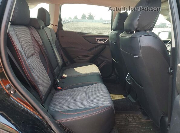 JF2SKAKC8KH479144 2019 SUBARU FORESTER Black Vista interior trasera