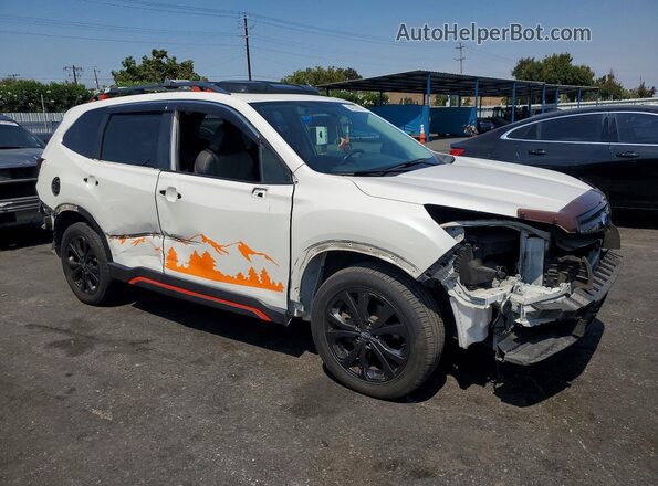 JF2SKALC0MH423815 2021 SUBARU FORESTER White Delantero derecho