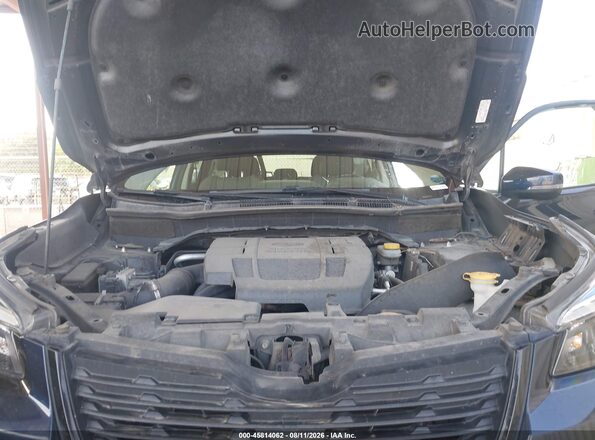 JF2SKALC0MH447225 2021 SUBARU FORESTER Navy Widok z tyłu