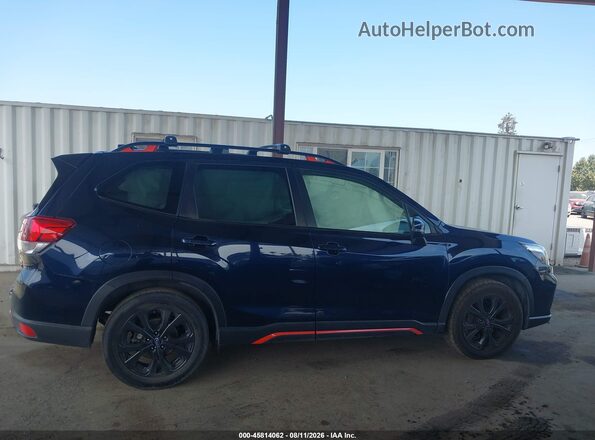 JF2SKALC0MH447225 2021 SUBARU FORESTER Navy Widok wnętrza z tyłu