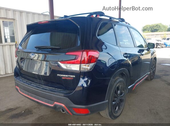 JF2SKALC0MH447225 2021 SUBARU FORESTER Navy Tył prawy