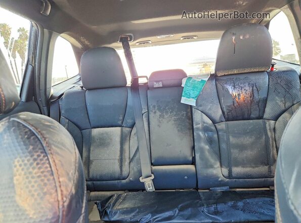 JF2SKALC0PH476390 2023 SUBARU FORESTER Black Rear seats view