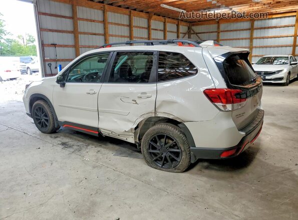 JF2SKALC1MH459223 2021 SUBARU FORESTER White Задня ліва чверть