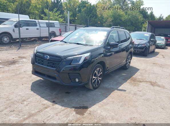 JF2SKALC5RH437152 2024 SUBARU FORESTER Черный Передняя левая четверть