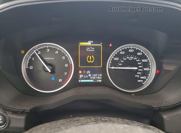 JF2SKALC8RH514841 2024 SUBARU FORESTER Gray ხელსაწყოთა პანელის ხედი