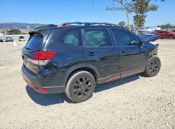JF2SKALC9MH424090 2021 SUBARU FORESTER Black Հետևի աջ