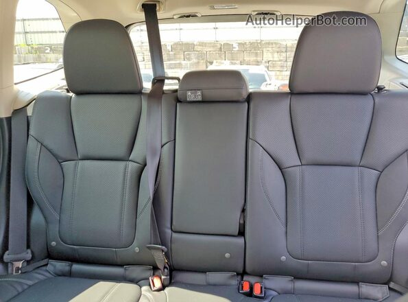 JF2SKALC9RH415073 2024 SUBARU FORESTER Black Vista de los asientos traseros