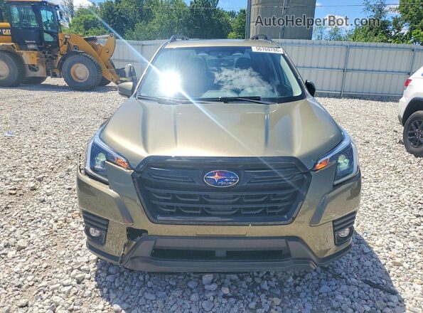 JF2SKALC9RH466525 2024 SUBARU FORESTER Green Դիմացի տեսք