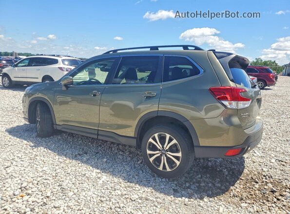 JF2SKALC9RH466525 2024 SUBARU FORESTER Green Հետևի ձախ