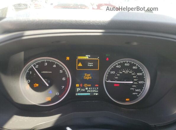 JF2SKALC9RH466525 2024 SUBARU FORESTER Green Սարքավորումների վահանակի տեսք