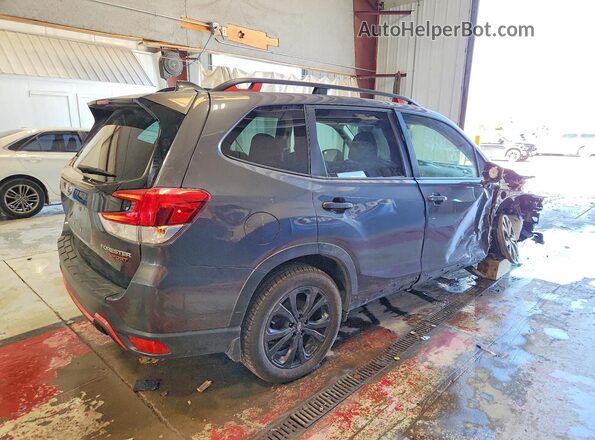 JF2SKALCXMH456790 2021 SUBARU FORESTER Charcoal უკანა მარჯვენა