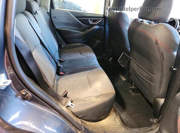 JF2SKALCXMH456790 2021 SUBARU FORESTER Charcoal უკანა სავარძლების ხედი