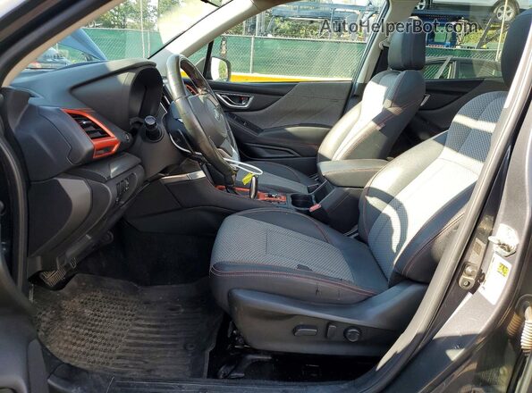 JF2SKAMC0LH588924 2020 SUBARU FORESTER Gray Widok wnętrza z przodu