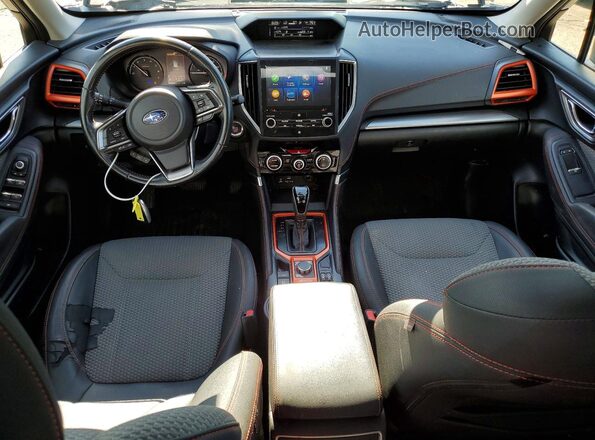 JF2SKAMC0LH588924 2020 SUBARU FORESTER Gray Widok deski rozdzielczej