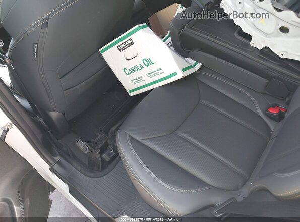 JF2SKAMC0NH418193 2022 SUBARU FORESTER White Vista de la etiqueta del VIN