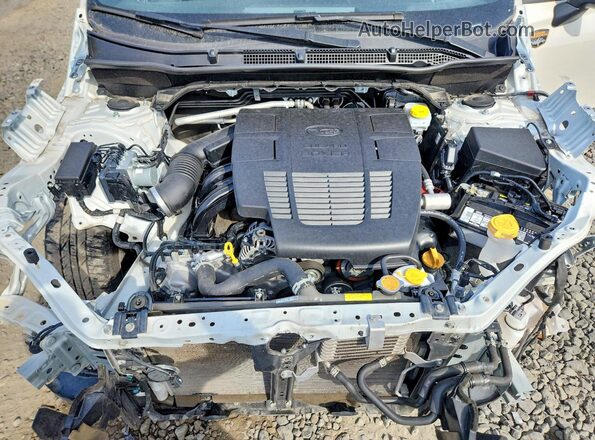 JF2SKAMC1NH415853 2022 SUBARU FORESTER White Vista del compartimento del motor