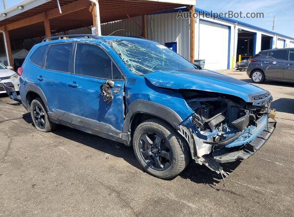 JF2SKAMC1PH426001 2023 SUBARU FORESTER Blue წინა მარჯვენა